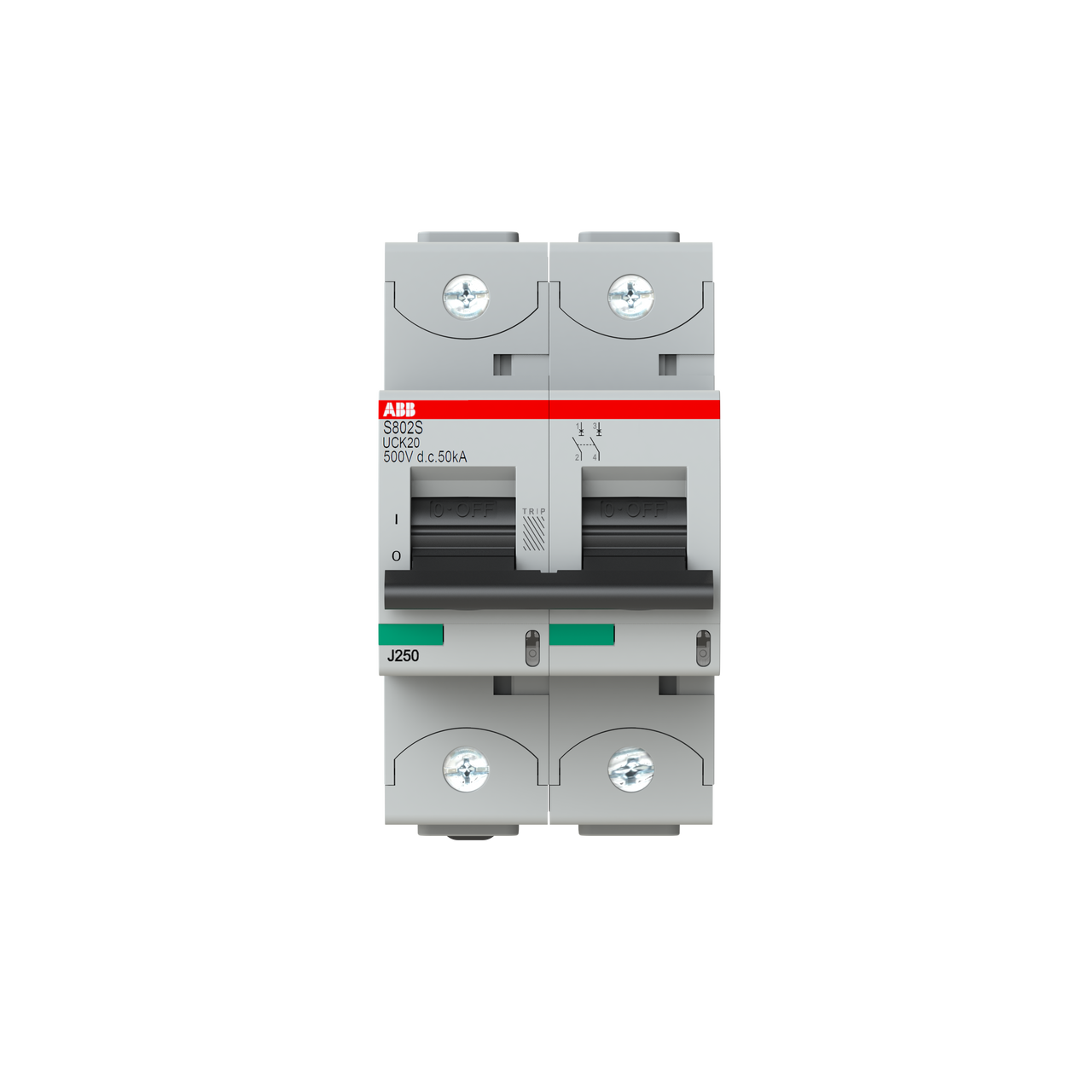 ABB S802S-UCK20 Thermal Magnetic Circuit Breaker