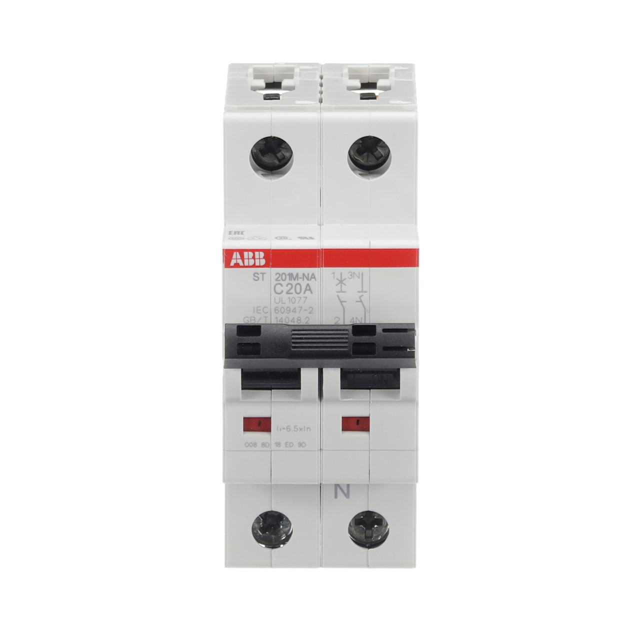 ABB ST201M-C20NA Thermal Magnetic Circuit Breaker