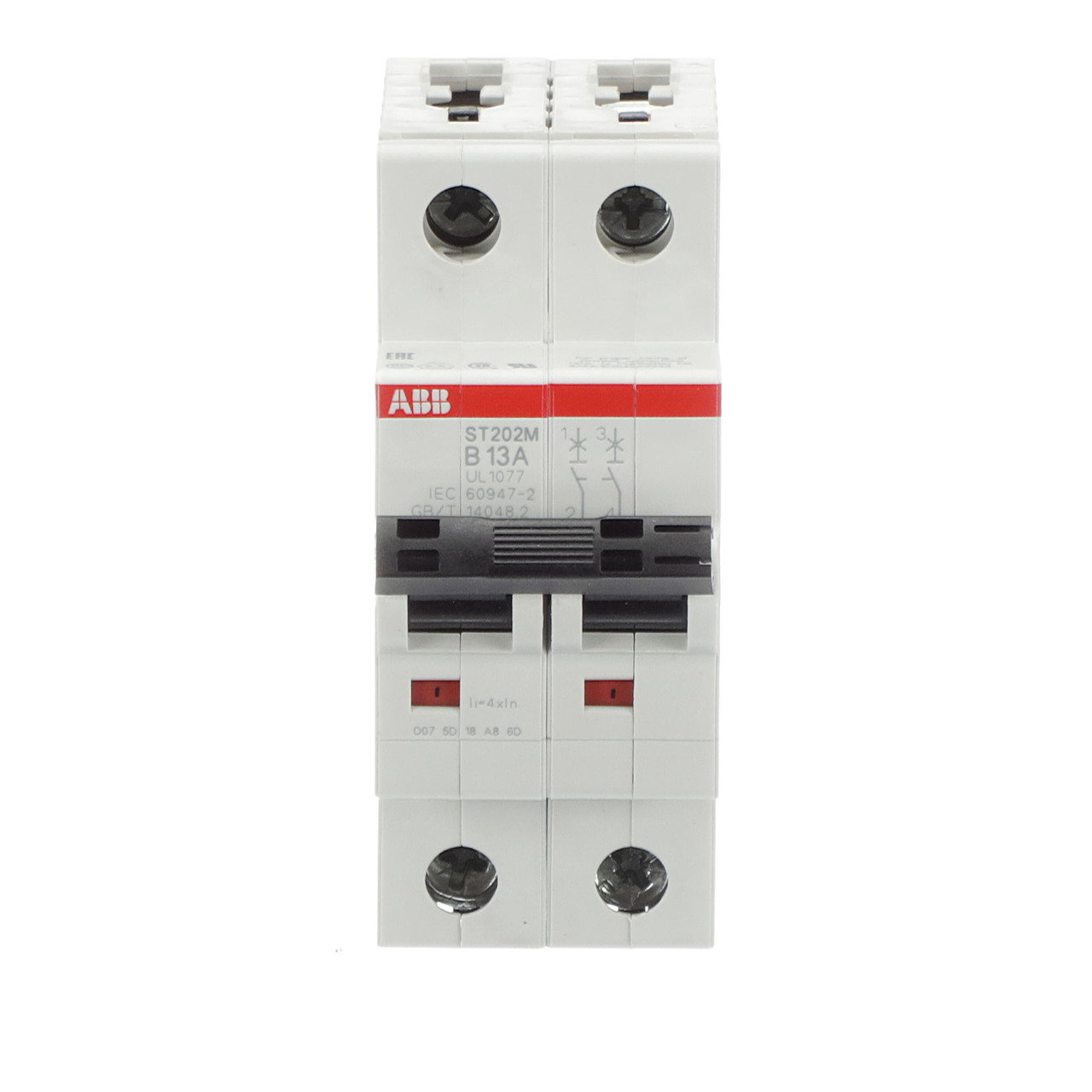ABB ST202M-B13 Thermal Magnetic Circuit Breaker
