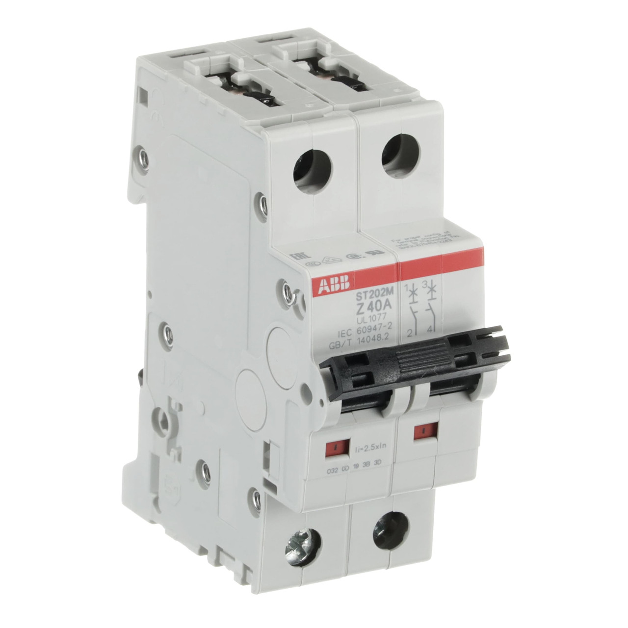 ABB ST202M-Z40 Thermal Magnetic Circuit Breaker