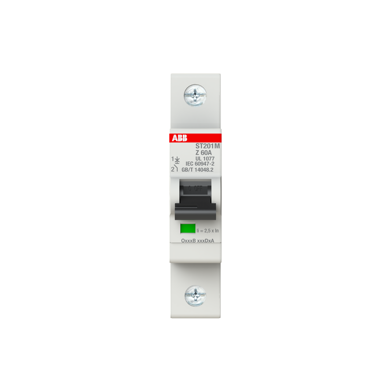 ABB ST201M-Z60 Thermal Magnetic Circuit Breaker