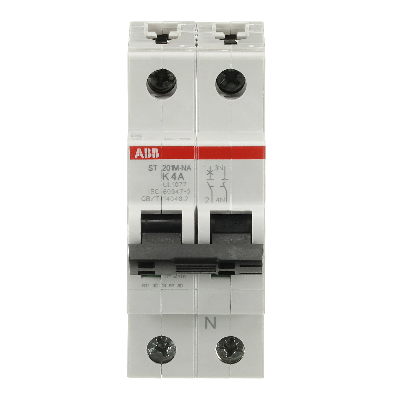 ABB ST201M-K4NA Thermal Magnetic Circuit Breaker