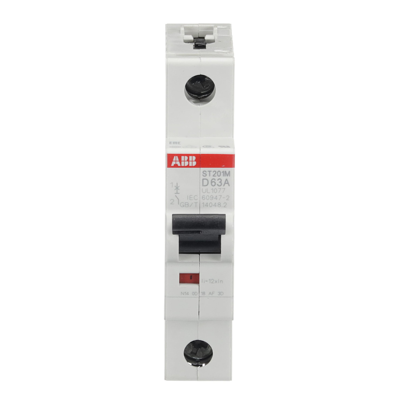 ABB ST201M-D63 Thermal Magnetic Circuit Breaker