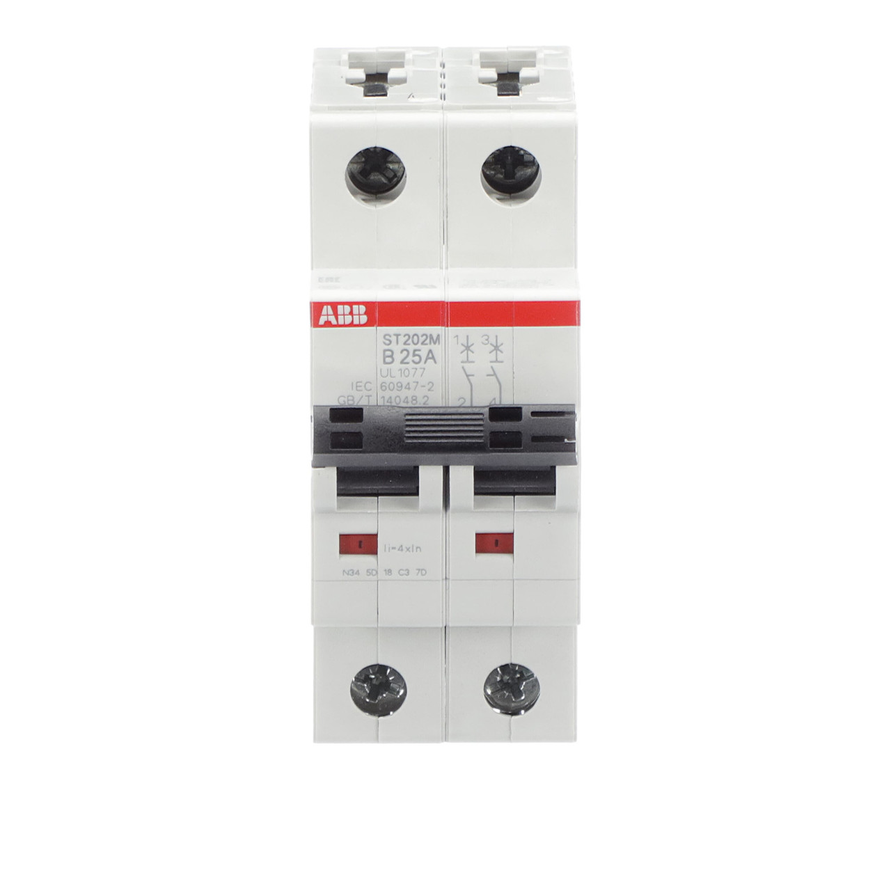 ABB ST202M-B25 Thermal Magnetic Circuit Breaker