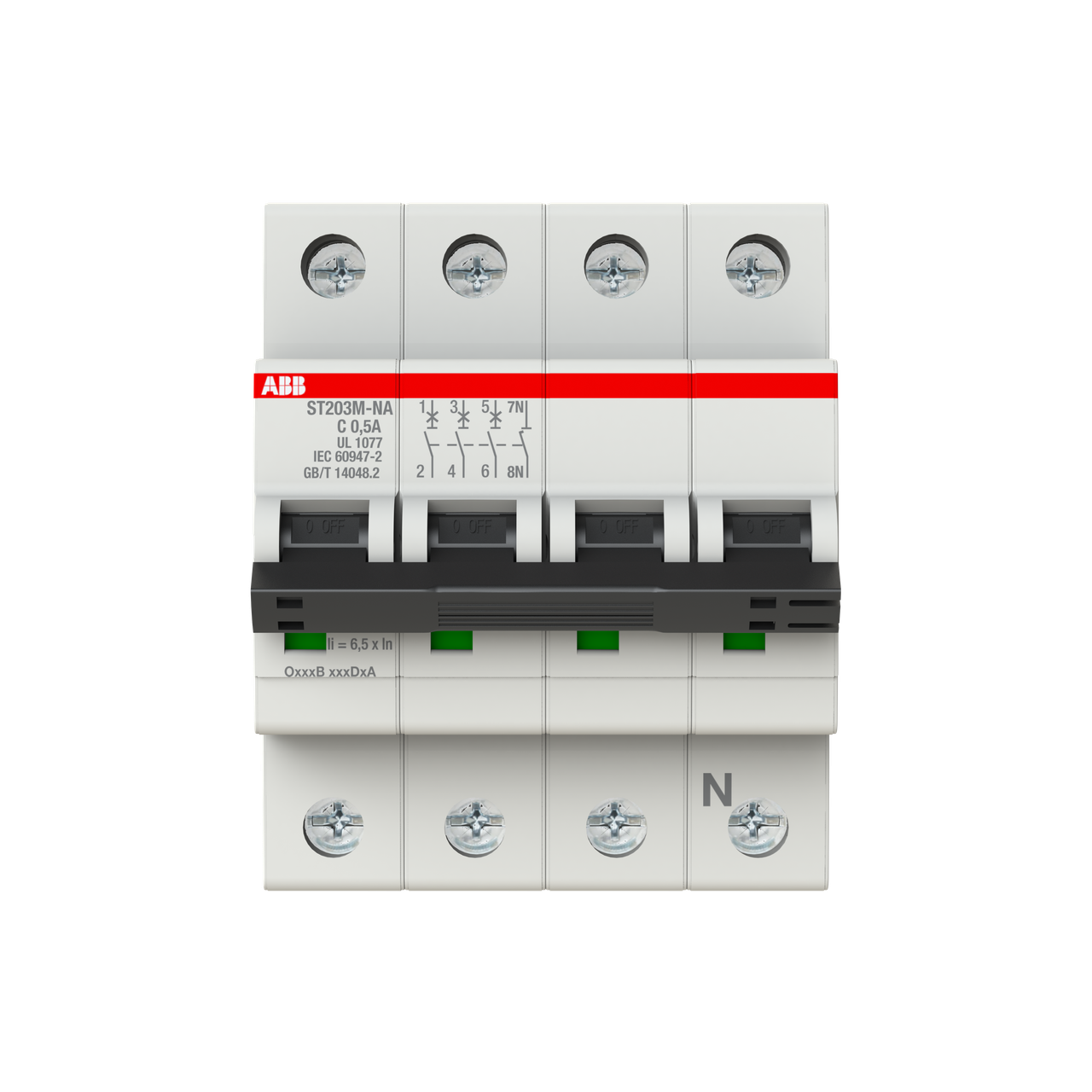 ABB ST203M-C0.5NA Thermal Magnetic Circuit Breaker