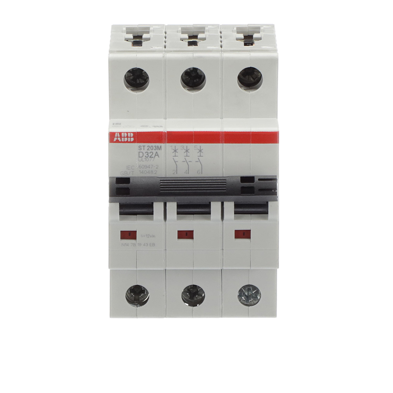 ABB ST203M-D32 Thermal Magnetic Circuit Breaker