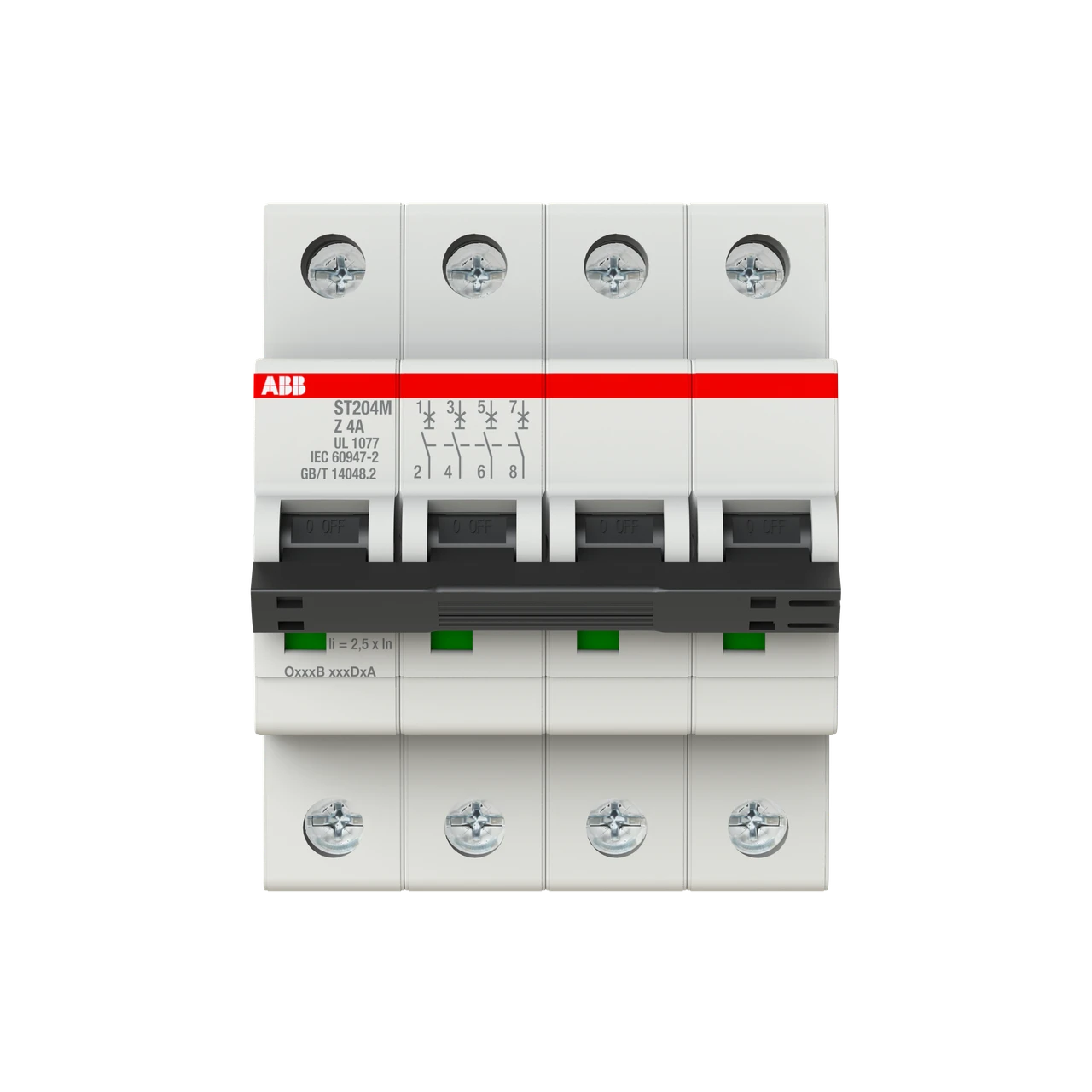 ABB ST204M-Z4 Thermal Magnetic Circuit Breaker