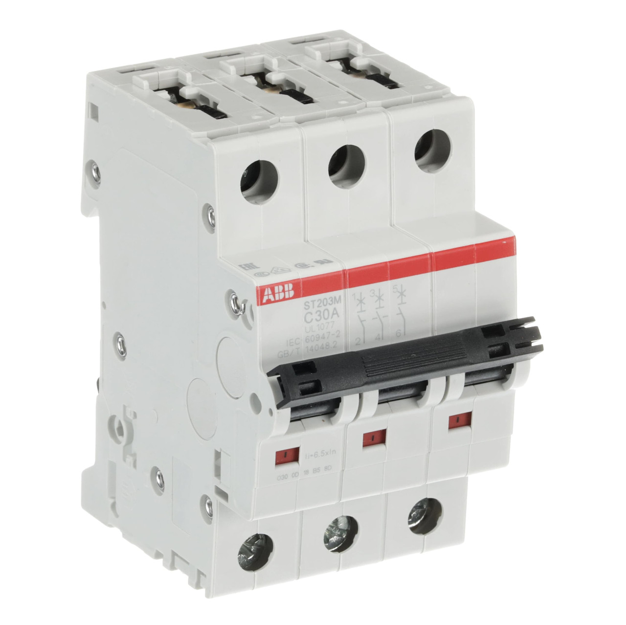 ABB ST203M-C30 Thermal Magnetic Circuit Breaker