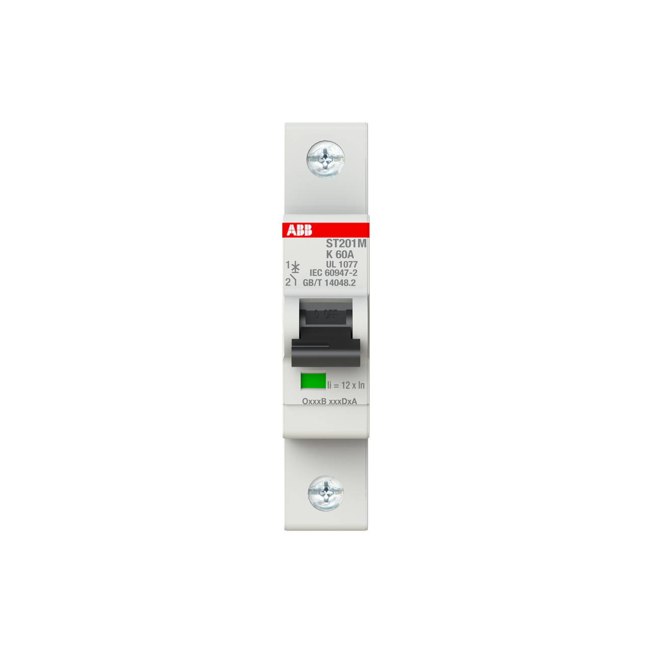 ABB ST201M-K60 Thermal Magnetic Circuit Breaker