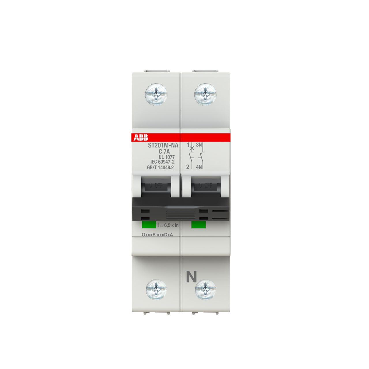 ABB ST201M-C7NA Thermal Magnetic Circuit Breaker