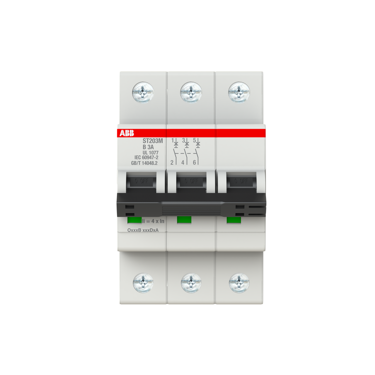 ABB ST203M-B3 Thermal Magnetic Circuit Breaker