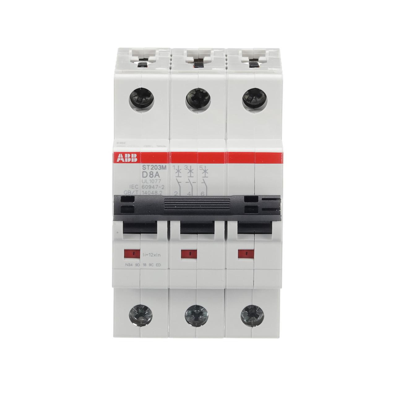 ABB ST203M-D8 Thermal Magnetic Circuit Breaker