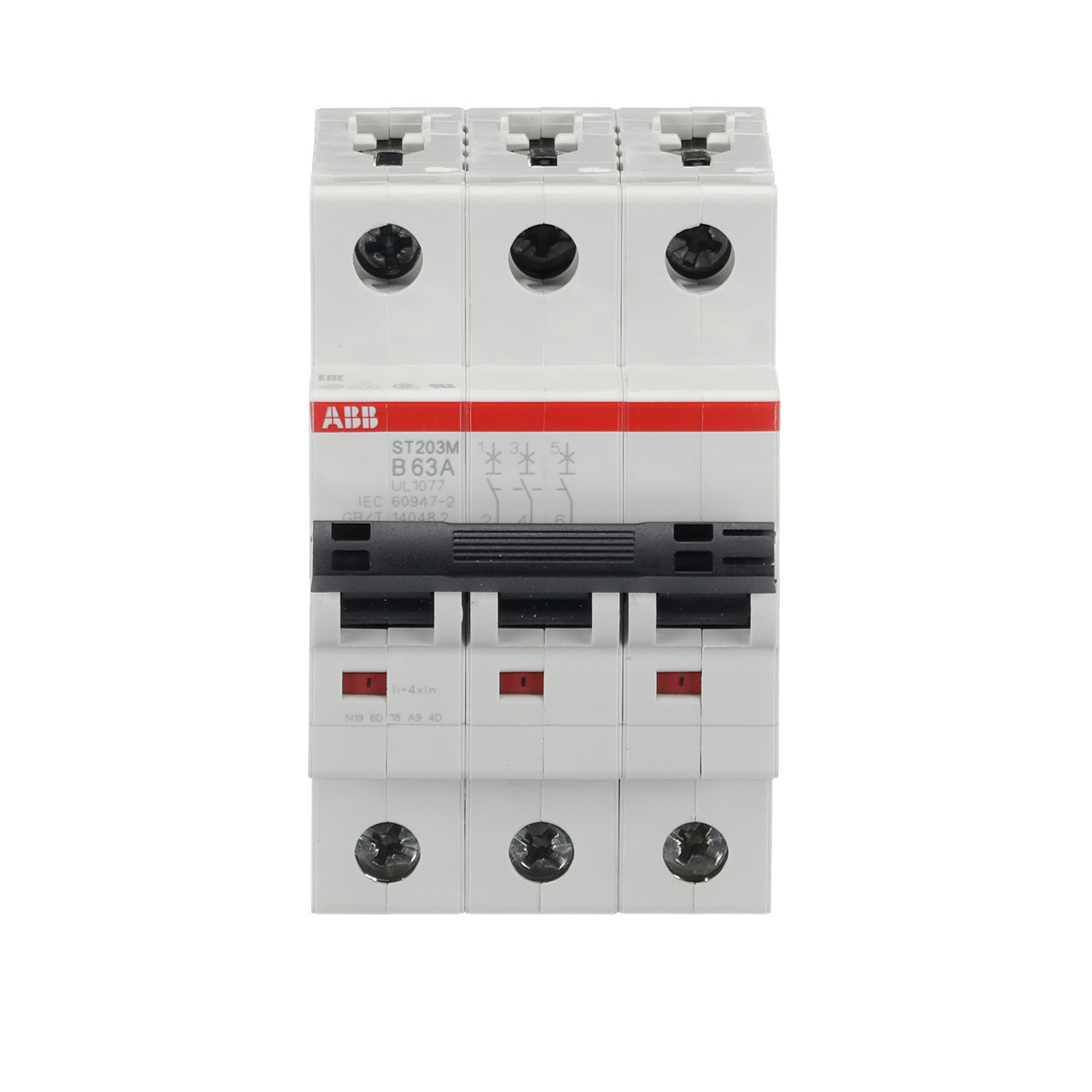 ABB ST203M-B63 Thermal Magnetic Circuit Breaker