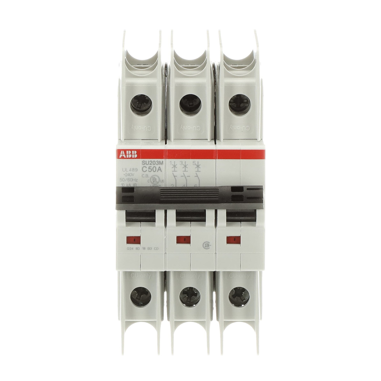 ABB SU203M-C50 Thermal Magnetic Circuit Breaker