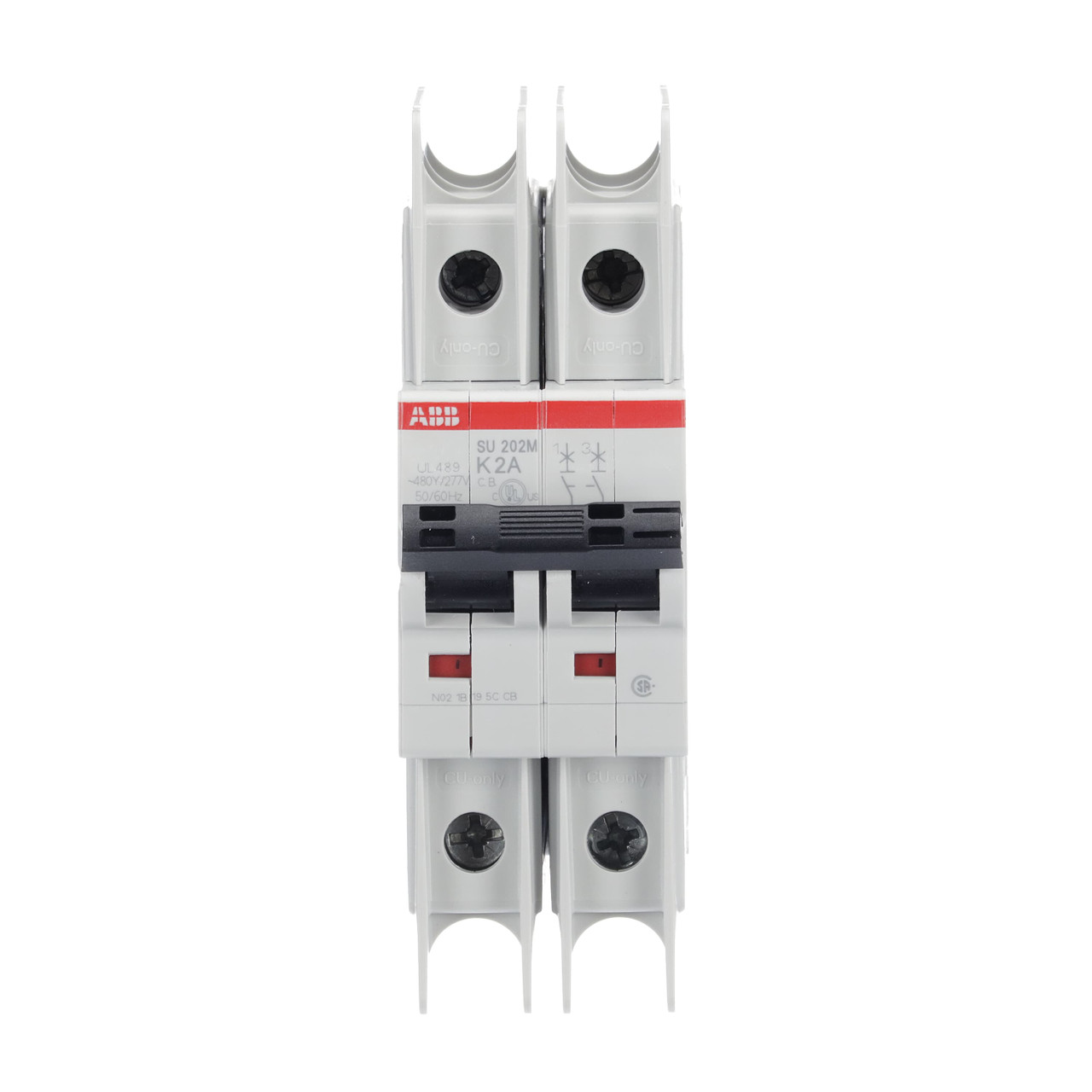 ABB SU202M-K2 Thermal Magnetic Circuit Breaker