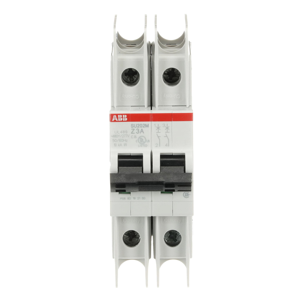 ABB SU202M-Z3 Thermal Magnetic Circuit Breaker
