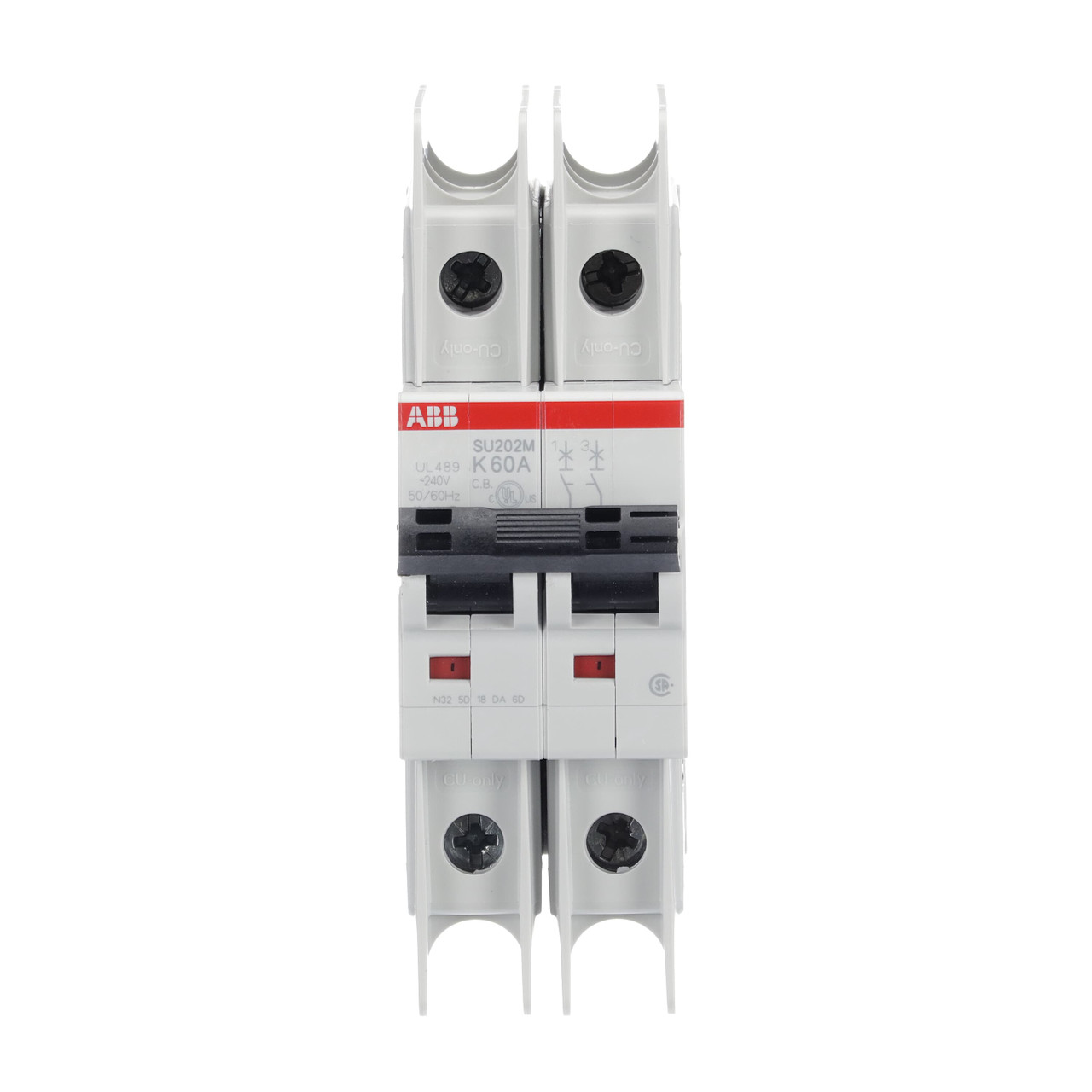 ABB SU202M-K60 Thermal Magnetic Circuit Breaker