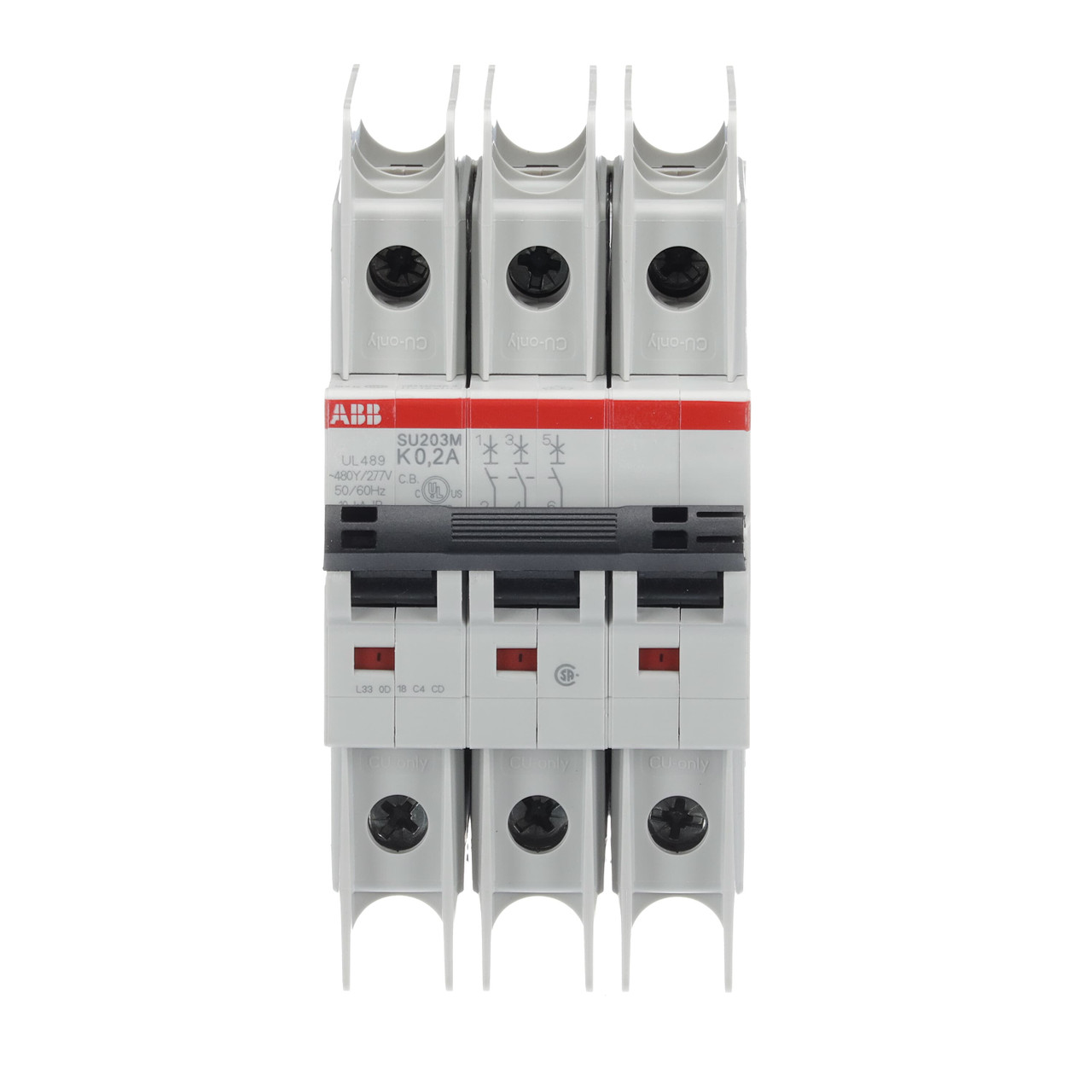 ABB SU203M-K0.2 Thermal Magnetic Circuit Breaker