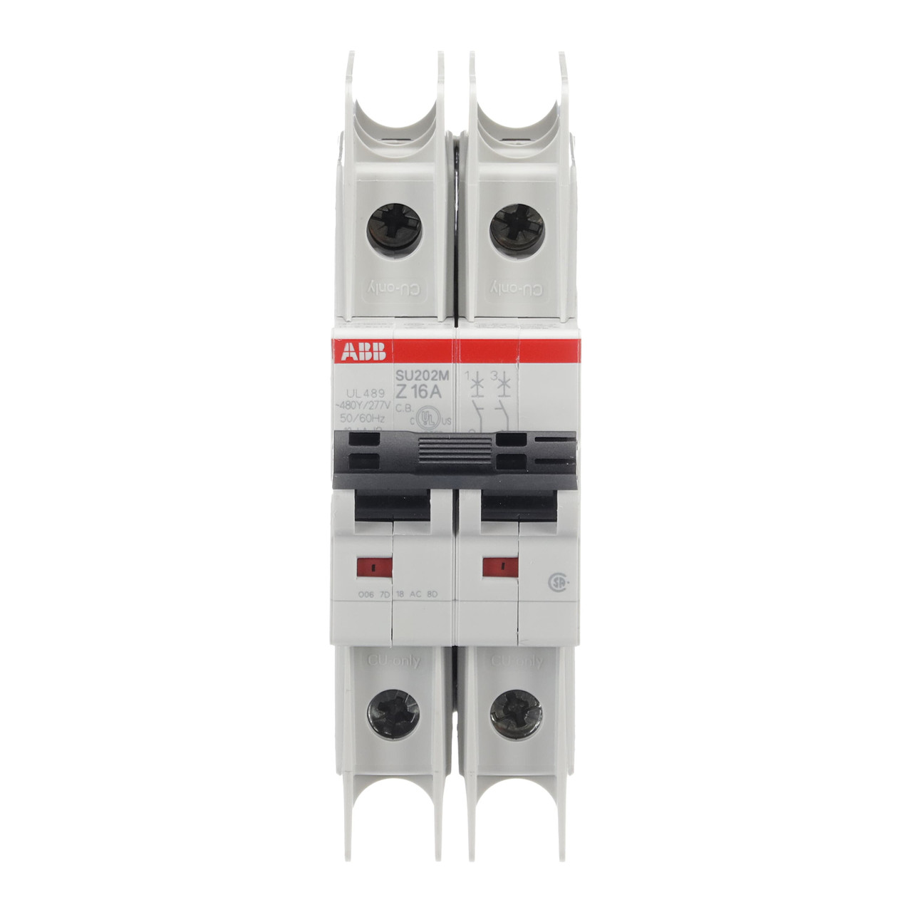 ABB SU202M-Z16 Thermal Magnetic Circuit Breaker