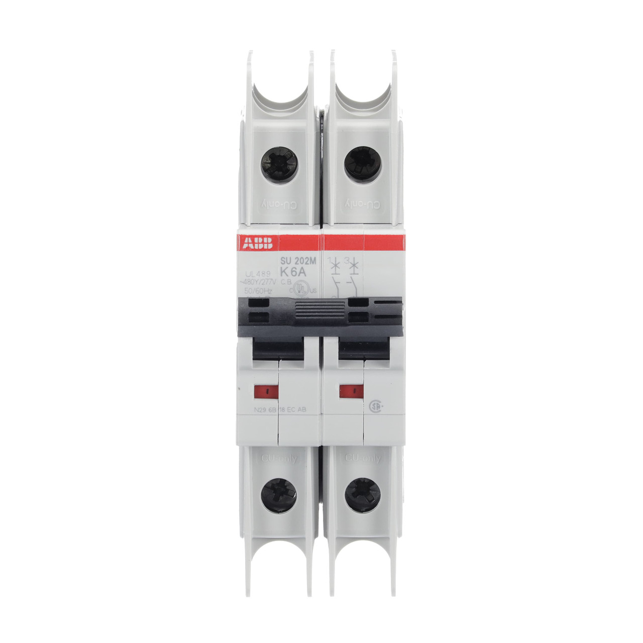 ABB SU202M-K6 Thermal Magnetic Circuit Breaker