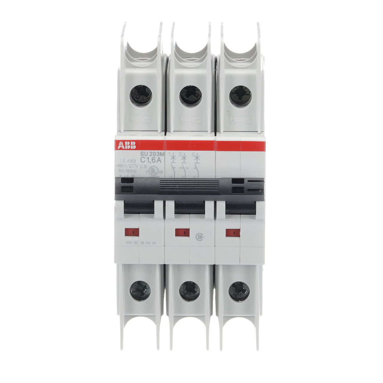ABB SU203M-C1.6 Thermal Magnetic Circuit Breaker