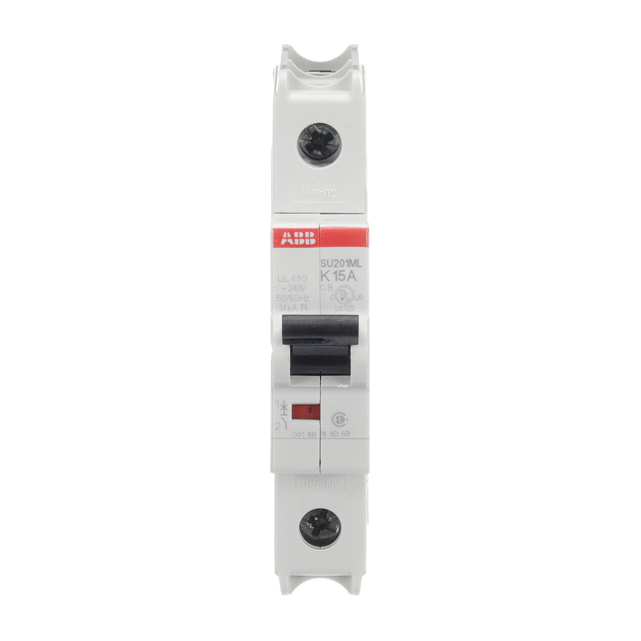 ABB SU201ML-K15 Thermal Magnetic Circuit Breaker