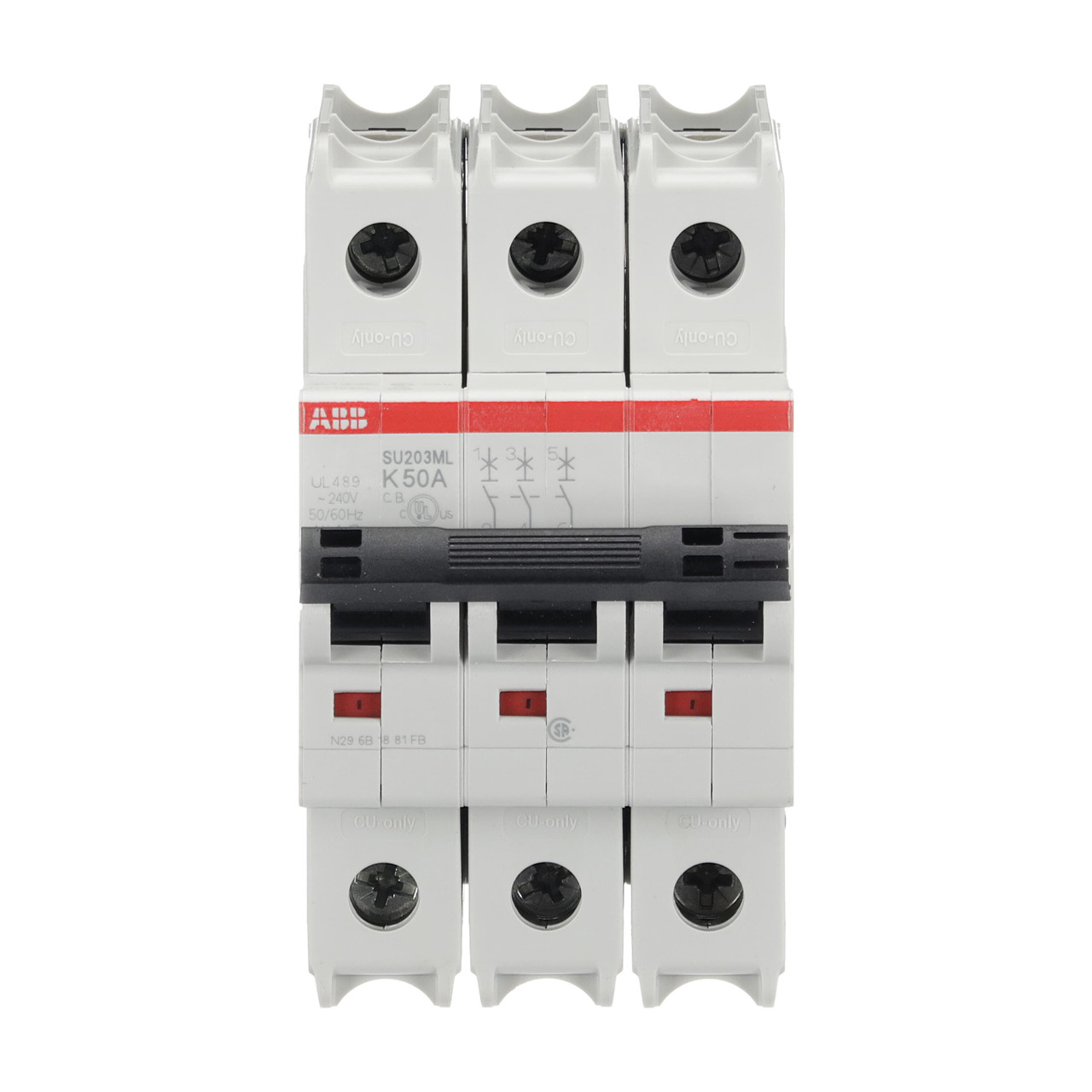 ABB SU203ML-K50 Thermal Magnetic Circuit Breaker
