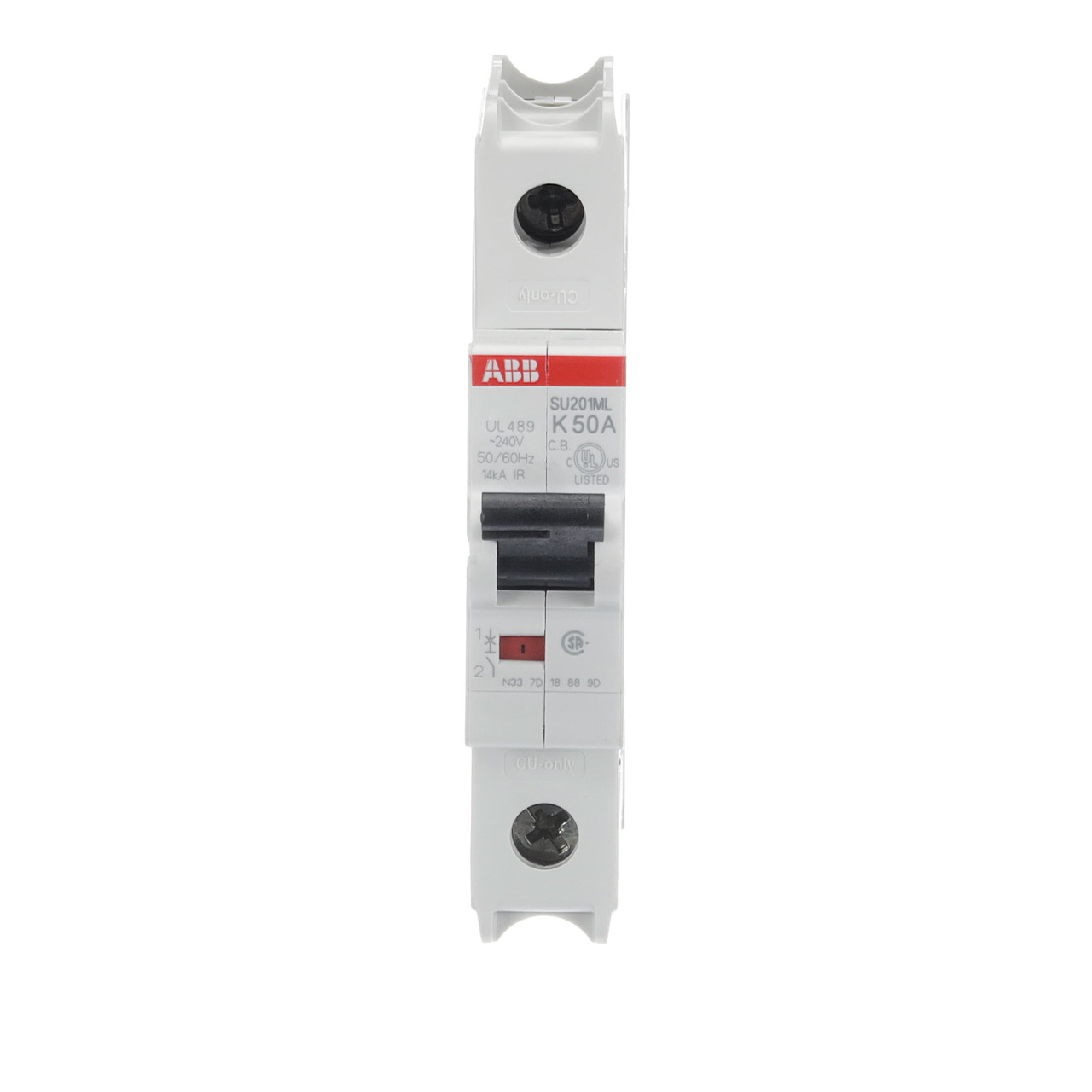 ABB SU201ML-K50 Thermal Magnetic Circuit Breaker