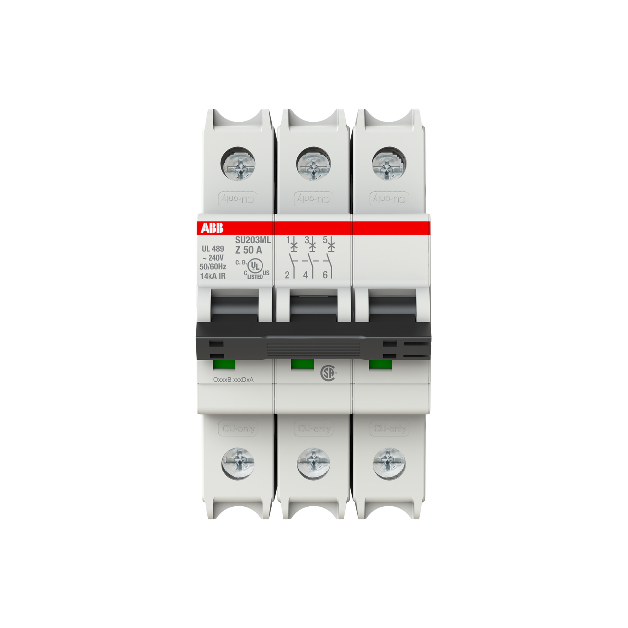 ABB SU203ML-Z50 Thermal Magnetic Circuit Breaker