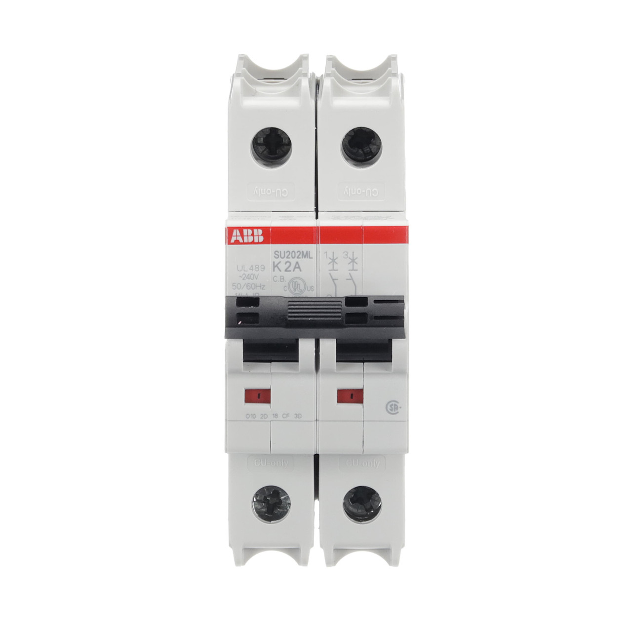 ABB SU202ML-K2 Thermal Magnetic Circuit Breaker