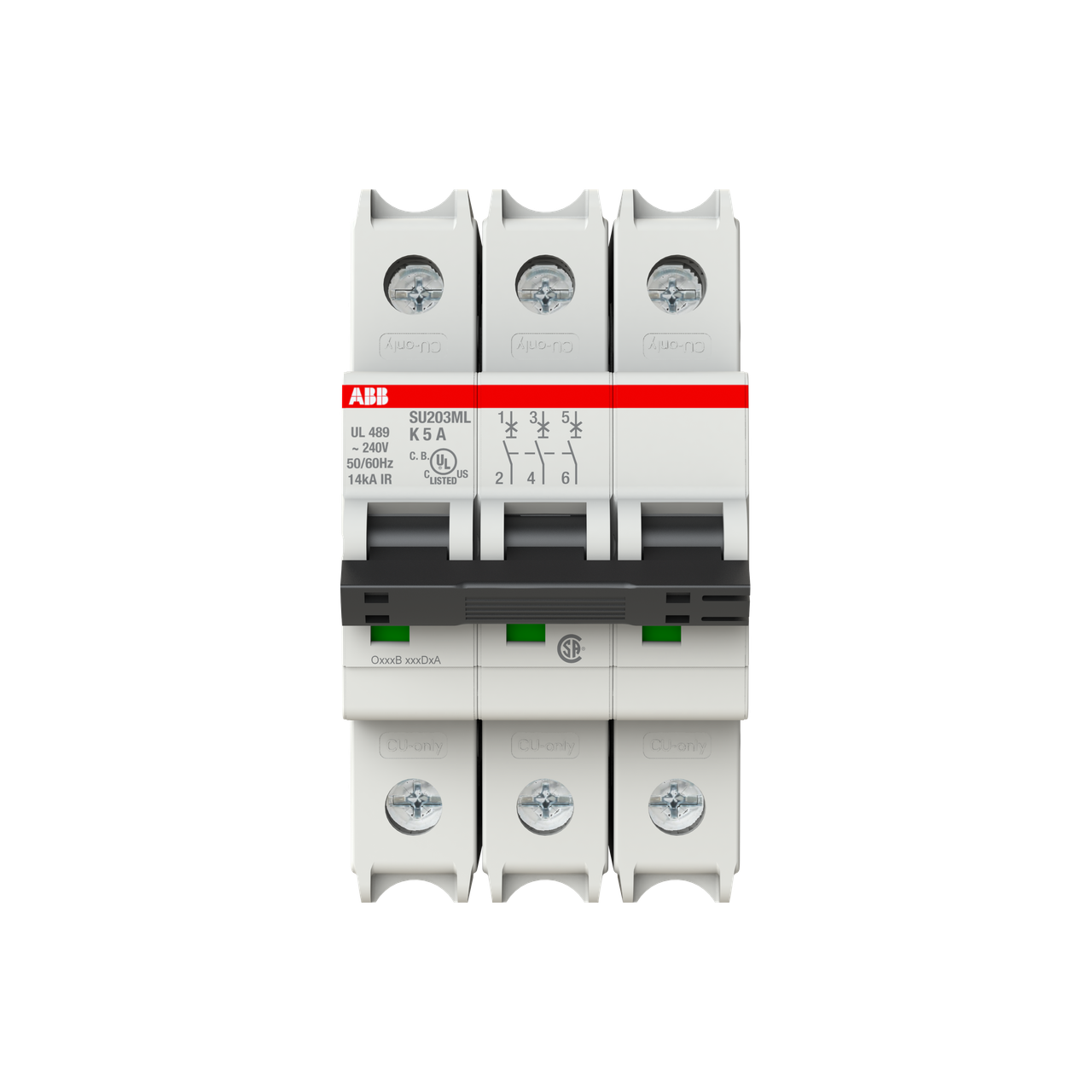 ABB SU203ML-K5 Thermal Magnetic Circuit Breaker