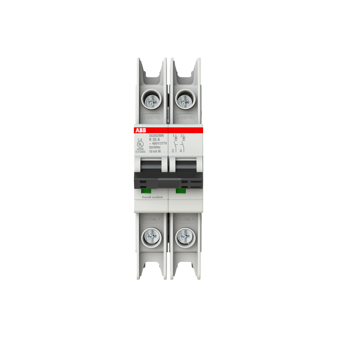 ABB SU202MR-K35 Thermal Magnetic Circuit Breaker