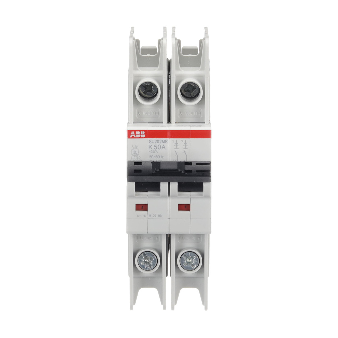 ABB SU202MR-K50 Thermal Magnetic Circuit Breaker