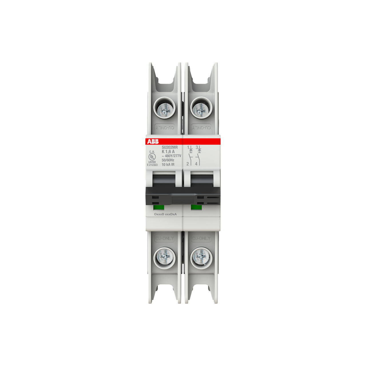 ABB SU202MR-K1.6 Thermal Magnetic Circuit Breaker