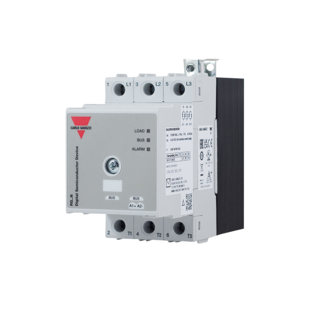 Carlo Gavazzi RGC3P60CM20KEN Solid State Contactor