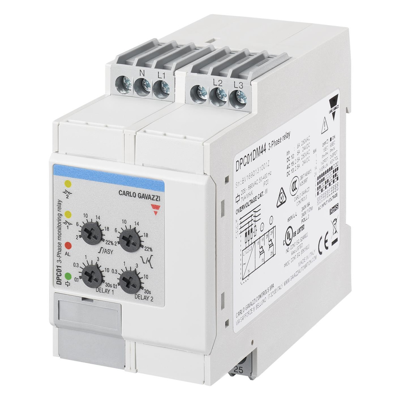 Carlo Gavazzi DPC01DM48 Phase Monitor Relay