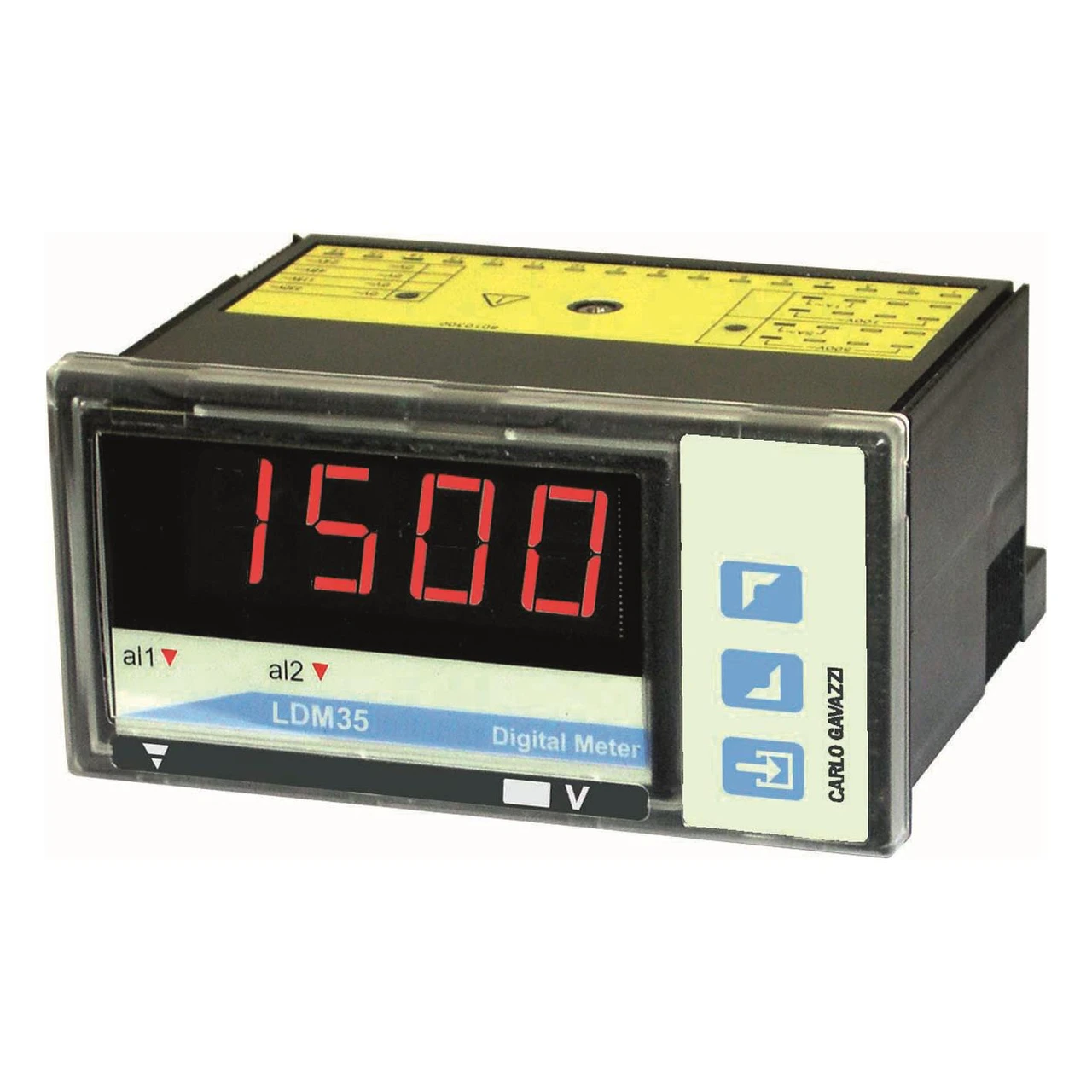Carlo Gavazzi LDM35HHSXH2XXXX Volt and Amp Meter