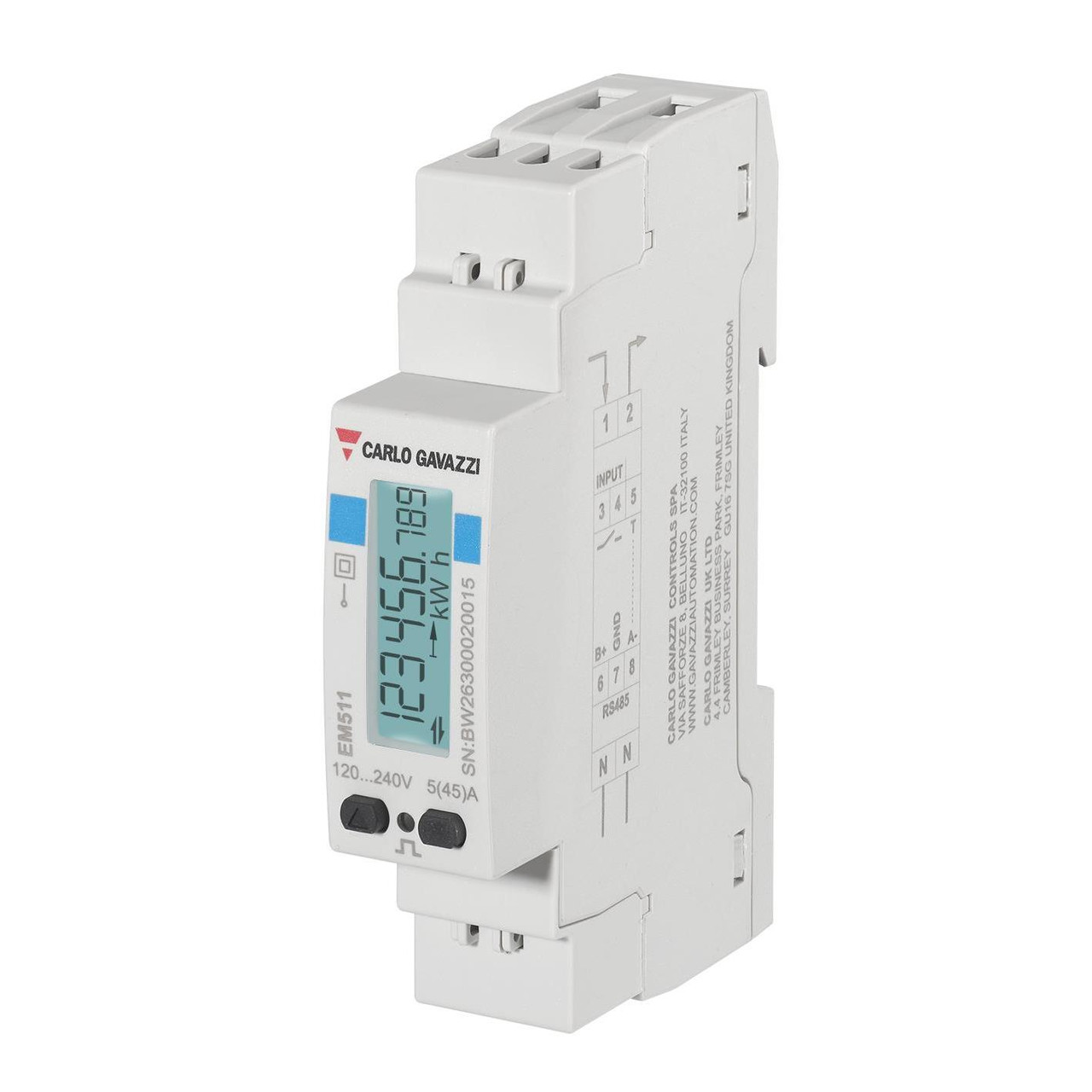 Carlo Gavazzi EM511DINAV81XM1XB Energy Meter