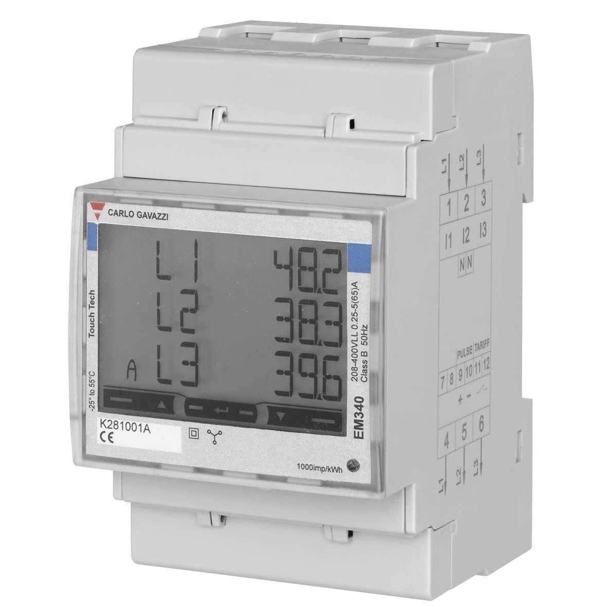 Carlo Gavazzi EM340DINAV23XO1X Energy Meter
