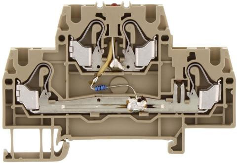 Conta-Clip 3238.2 Din Rail, Channel Terminal Block