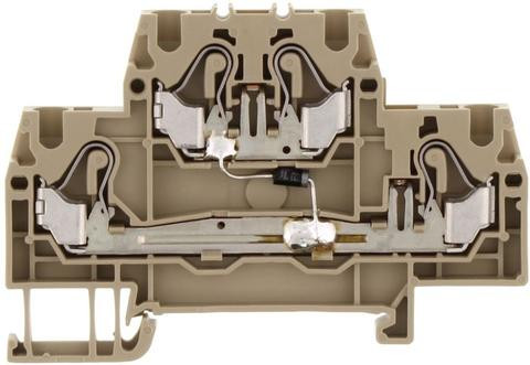 Conta-Clip 3230.2 Din Rail, Channel Terminal Block
