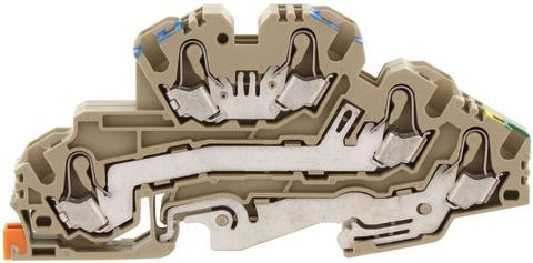 Conta-Clip 3250.2 Din Rail, Channel Terminal Block