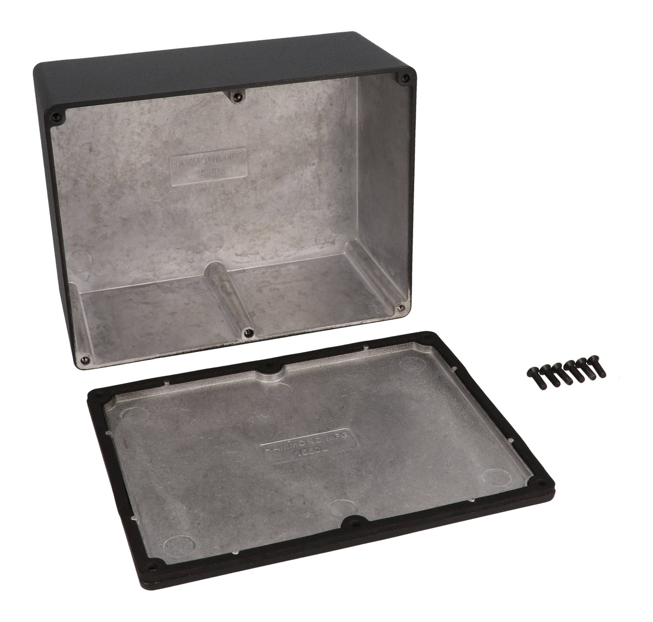 Hammond Manufacturing 1550WLBK Aluminum Box