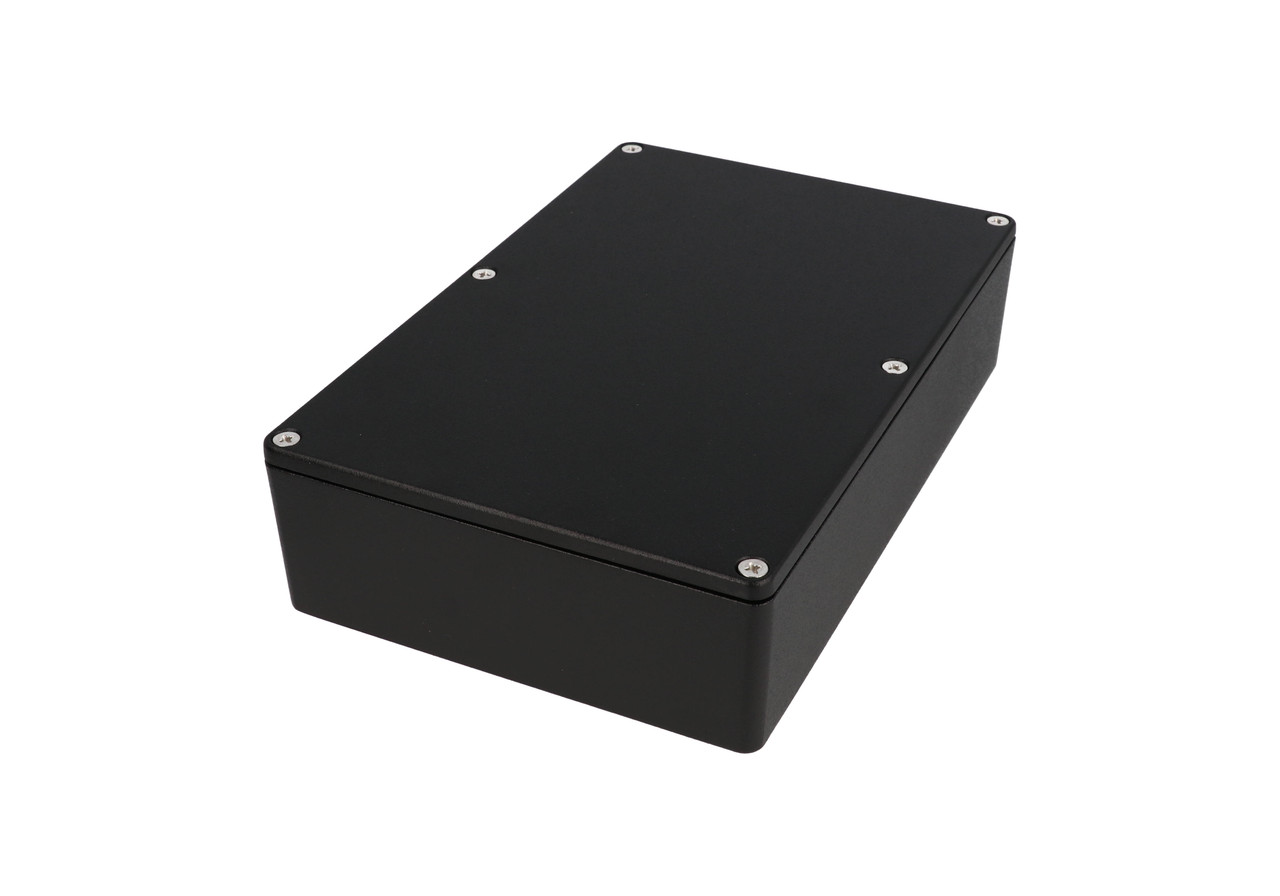 Hammond Manufacturing 1550Z124BK Aluminum Box