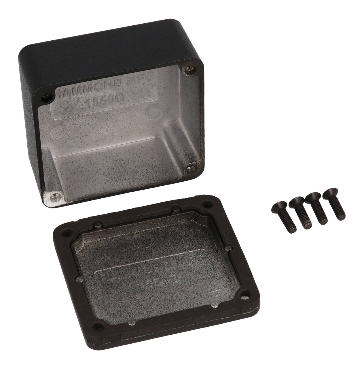 Hammond Manufacturing 1550WQBK Aluminum Box