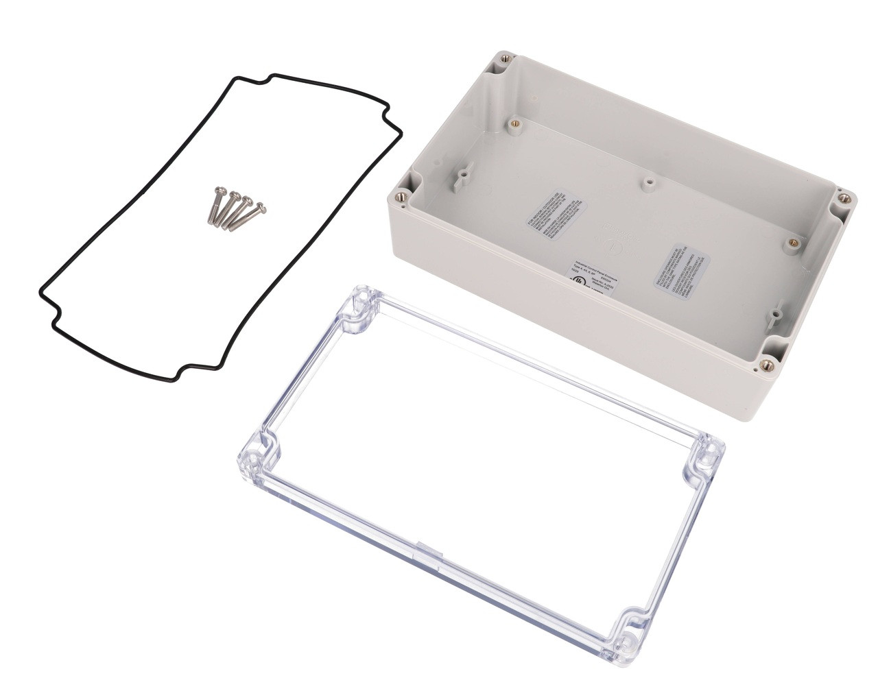Hammond Manufacturing 1554UA2GYCL Plastic Box
