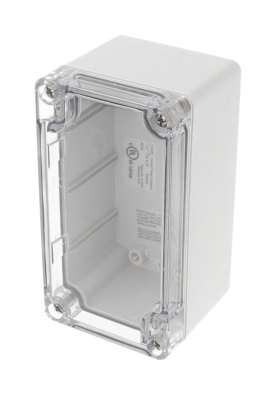 Hammond Manufacturing 1554D2GYCL Plastic Box