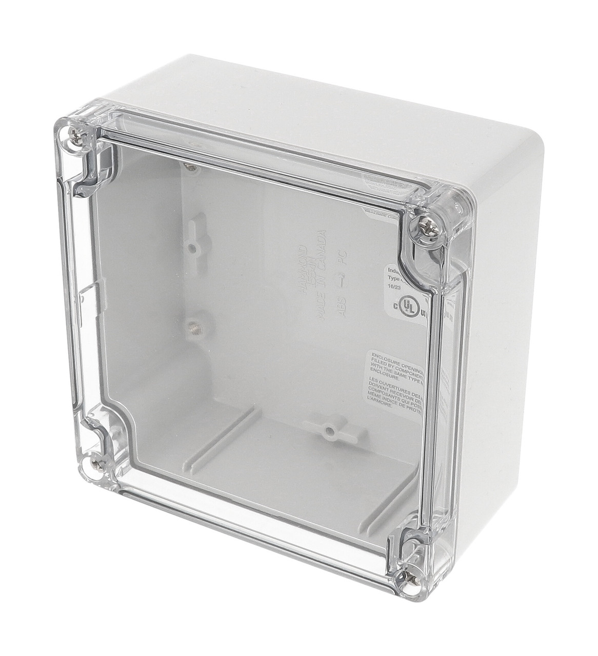 Hammond Manufacturing 1554N2GYCL Plastic Box