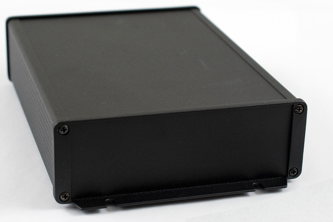 Hammond Manufacturing 1457T2202EBK Aluminum Box