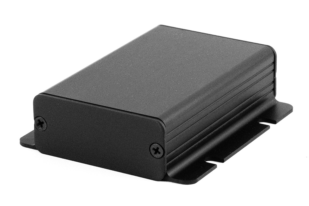 Hammond Manufacturing 1455CF801BK Aluminum Box